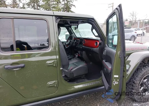 2023 Jeep Gladiator Rubicon 4X4 z USA, uszkodzony, nr VIN 1C6JJTBG0PL566818